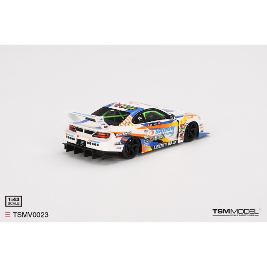 1/43 NISSAN SILVIA (S15) LB-SUPER SILHOUTTE NO.555 2023 FORMULA DRIFT JAPAN