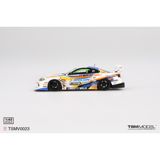 1/43 NISSAN SILVIA (S15) LB-SUPER SILHOUTTE NO.555 2023 FORMULA DRIFT JAPAN