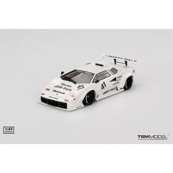 1/43 LAMBORGHINI COUNTACH LB-WORKS WHITE 2024 TOKYO AUTO SALON