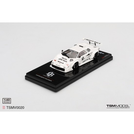 1/43 LAMBORGHINI COUNTACH LB-WORKS WHITE 2024 TOKYO AUTO SALON