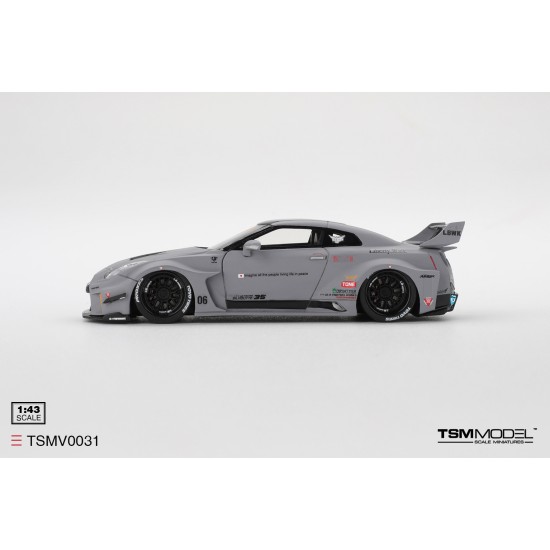 1/43 NISSAN LB-SILHOUETTE WORKS GT 35GT-RR VER.1 MATT GREY