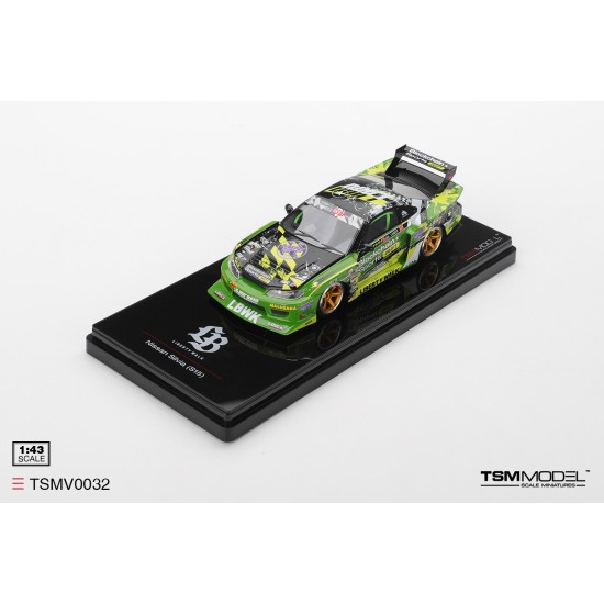 1/43 NISSAN LB-SUPER SILHOUETTE S15 SILVIA NO.555 V2 2024 FORMULA DRIFT JAPAN