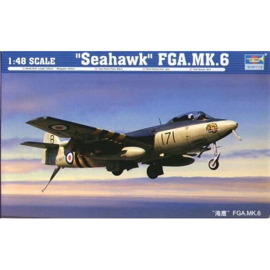1/48 SEAHAWK FGA MKVI (PLASTIC MODEL KIT) 02826