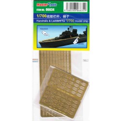 1/700 SHIPS RAILS AND LADDERS (PHOTOETCH) 06634 1/700 SHIPS RAILS AND LADDERS (PHOTOETCH) 06634