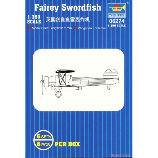 1/350 FAIREY SWORDFISH (PLASTIC KIT) 06274