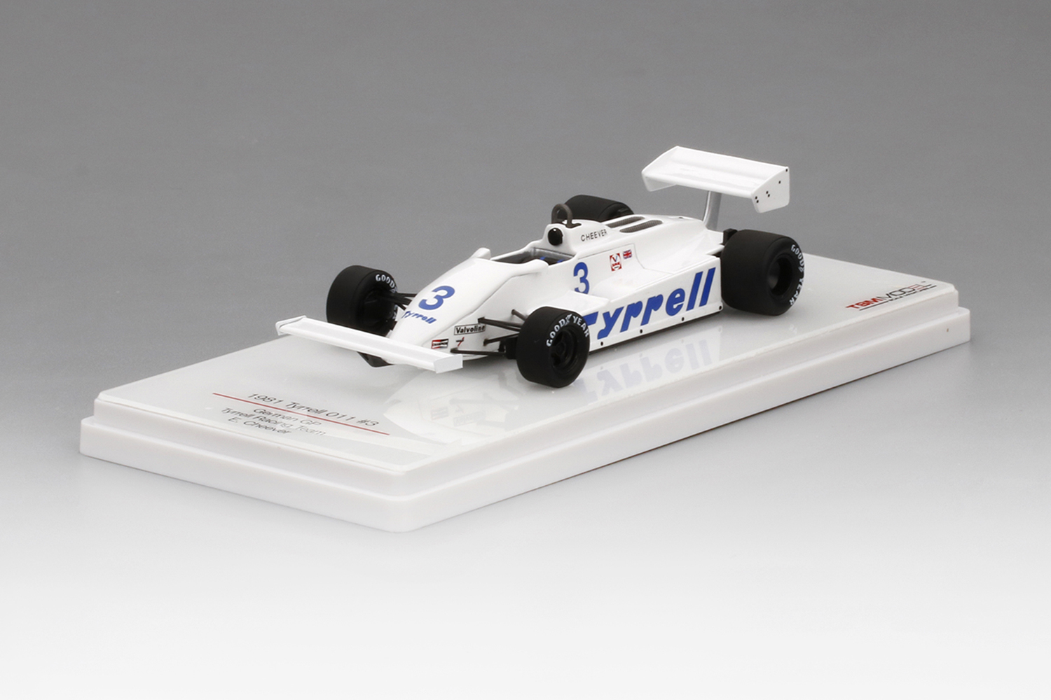 TrueScale Miniatures 1⁄43 ティレル 011#3 TSMモデル 1/43 ティレル