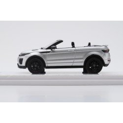 1/43 RANGE ROVER EVOQUE CONVERTIBLE INDUS SILVER (DIECAST MODEL)