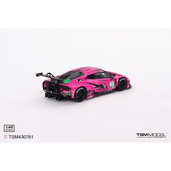 1/43 LAMBORGHINI HURACAN GT3 EVO2 NO.83 IRON DAMES IMSA 2023 DAYTONA 24 HRS