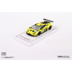 1/43 LAMBORGHINI HURACAN GT3 EVO2 NO.19 IRON LYNX 2023 IMSA DAYTONA 24 HRS TSM430771 1/43 LAMBORGHINI HURACAN GT3 EVO2 NO.19 IRON LYNX 2023 IMSA DAYTONA 24 HRS TSM430771