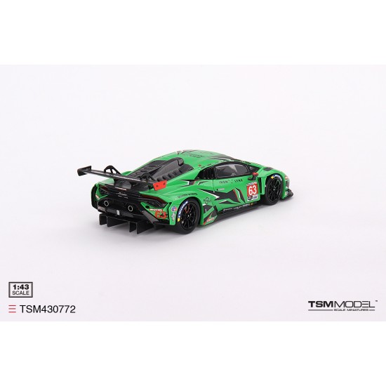 1/43 LAMBORGHINI HURACAN GT3 EVO2 NO.63 IRON LYNX 2023 IMSA DAYTONA 24 HRS