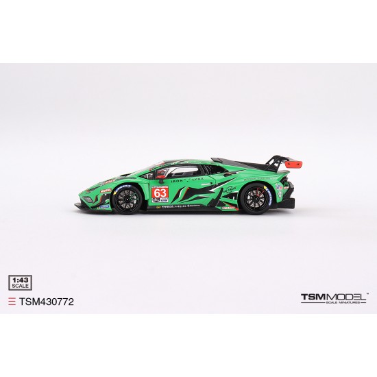 1/43 LAMBORGHINI HURACAN GT3 EVO2 NO.63 IRON LYNX 2023 IMSA DAYTONA 24 HRS TSM430772