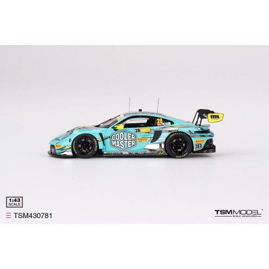 1/43 PORSCHE 911 GT3 R NO.28 HUBAUTO RACING 2023 FIA GT WORLD CUP 70TH MACAU GRAND PRIX