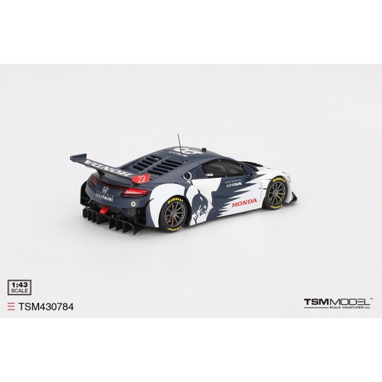 1/43 HONDA NSX GT3 EVO ALPHA TAURI YUKI TSUNODA 2023 RED BULL FORMULA NURBURGRING