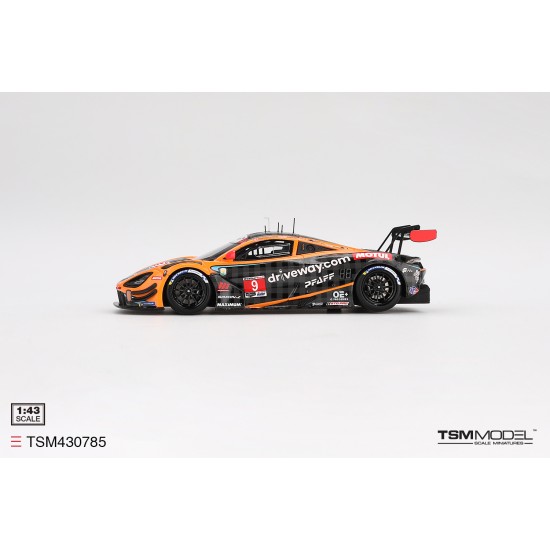 1/43 MCLAREN 720 GT3 EVO NO.9 PFAFF MOTORSPORT 2024 IMSA DAYTONA 24 HRS