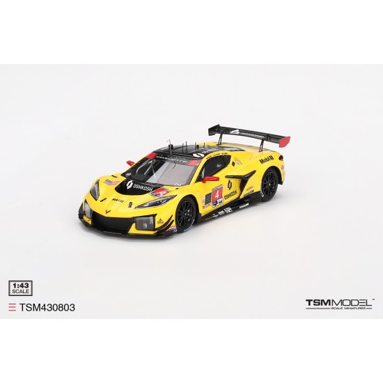 1/43 CHEVROLET CORVETTE Z06 GT3.R NO4 CORVETTE RACING BY PRATT MILLER MOTORSPORTS 2024 IMSA DAYTONA 24 HRS