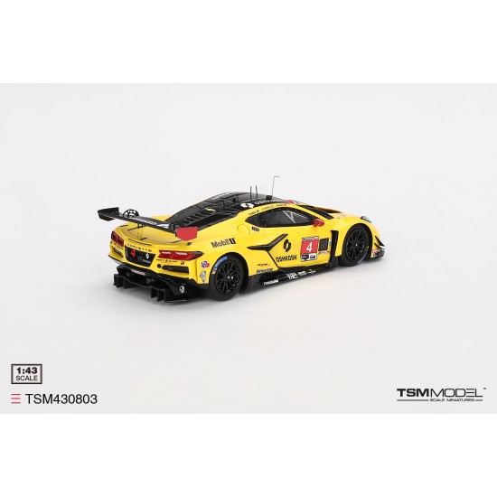 1/43 CHEVROLET CORVETTE Z06 GT3.R NO4 CORVETTE RACING BY PRATT MILLER MOTORSPORTS 2024 IMSA DAYTONA 24 HRS