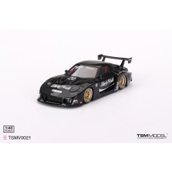 1/43 MAZDA RX-7 LB-SUPER SILHOUETTE LIBERTY WALK BLACK TSMV0021