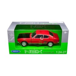 1/24 FORD CAPRI RED WITH BLACK BONNET 1969 1/24 FORD CAPRI RED WITH BLACK BONNET 1969
