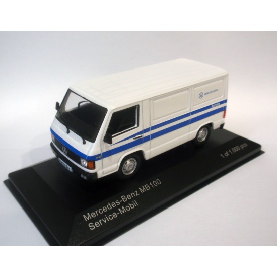 WBX266 - 1/43 MERCEDES MB 100 MERCEDES-BENZ SERVICE 1988