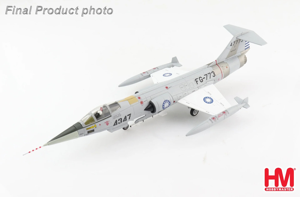 HM ホビーマスター 1/72 ロッキード F-104J 航空自衛隊 203飛行隊所属