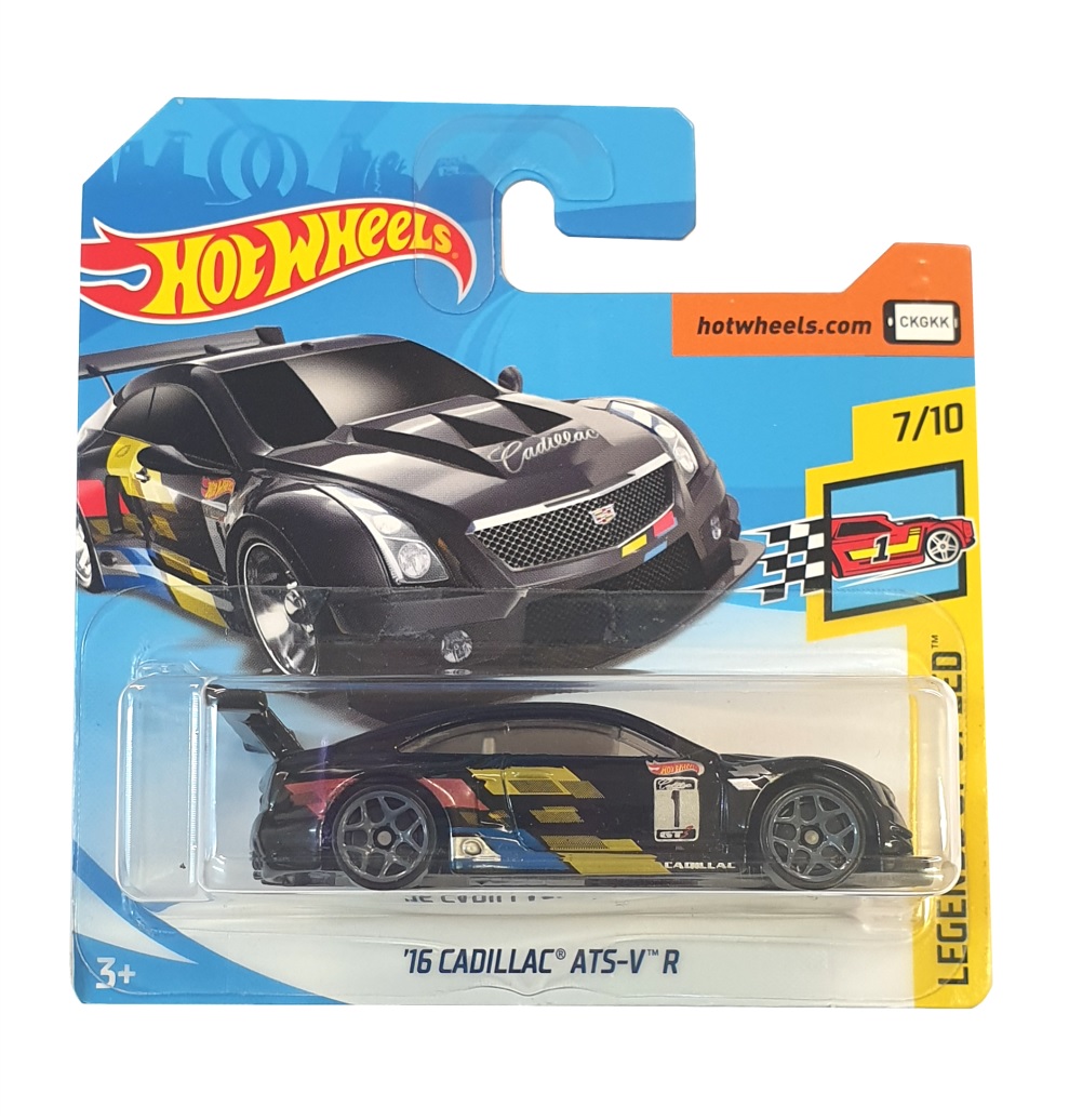 HOT WHEELS LEGENDS OF SPEED 7/10 '16 CADILLAC ATS-V R 70/365 FJV57