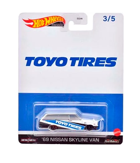 Hot Wheels '69 Nissan Skyline Van Premium Edition - 1:64 Scale